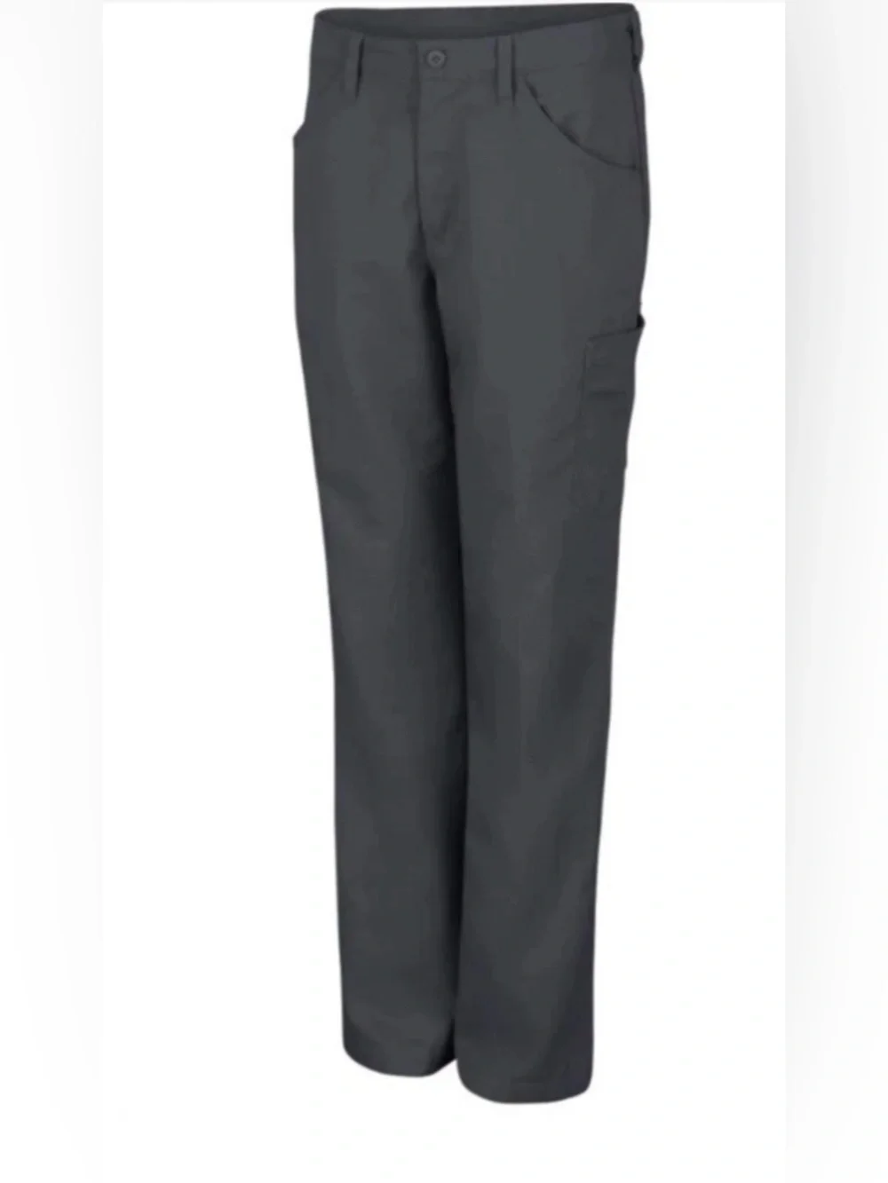 Men's Cargo Pants — Charcoal Utility Work Trousers